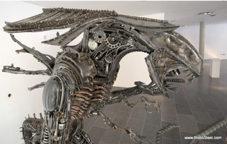 Illustration for article titled Recycled Alien Queen Is Deadly Yet Eco-Friendly